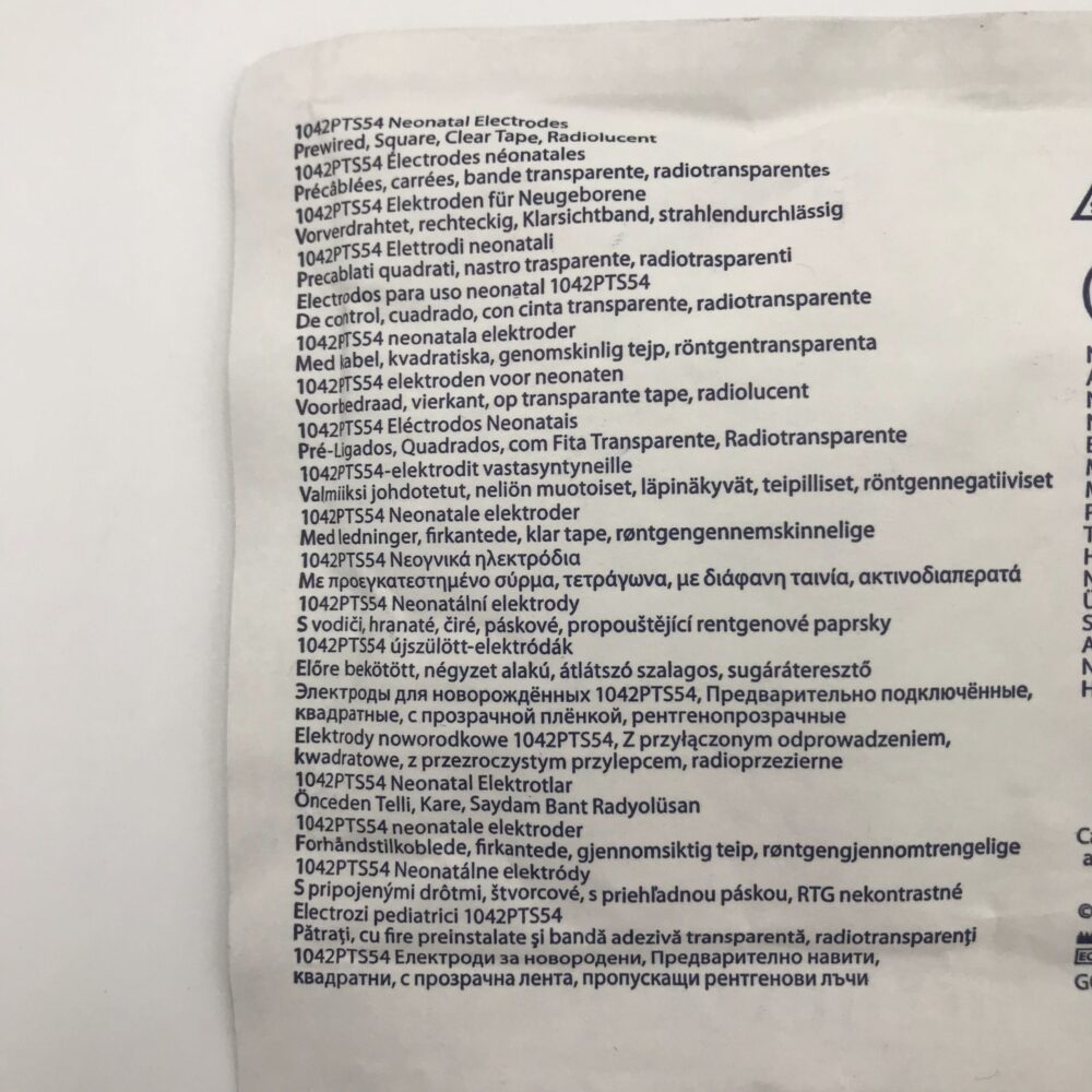 Covidien 31424786 Kendall Neonatal Electrodes (x) GB TECH USA