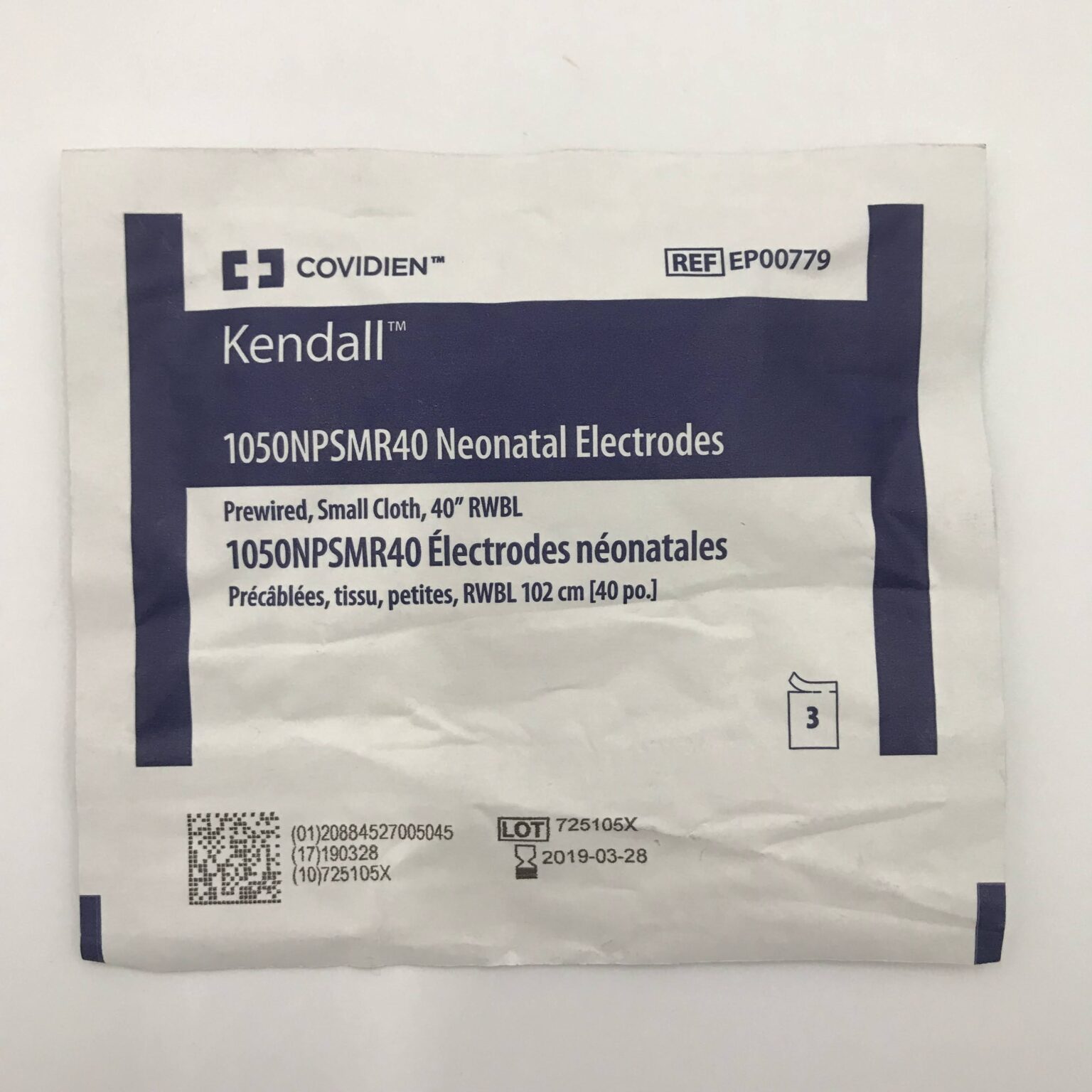 Covidien EP00779 Kendall Neonatal Electrodes, Small (x) GB TECH USA
