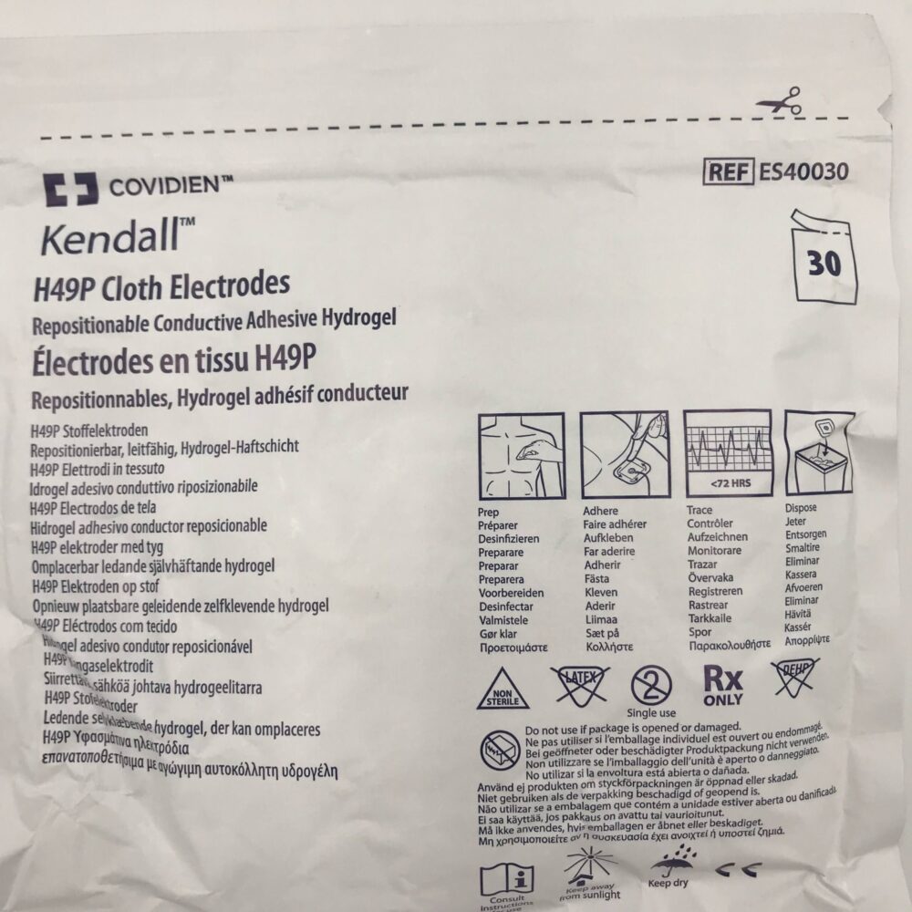 Covidien ES40030 Kendall Cloth Electrodes (x) GB TECH USA