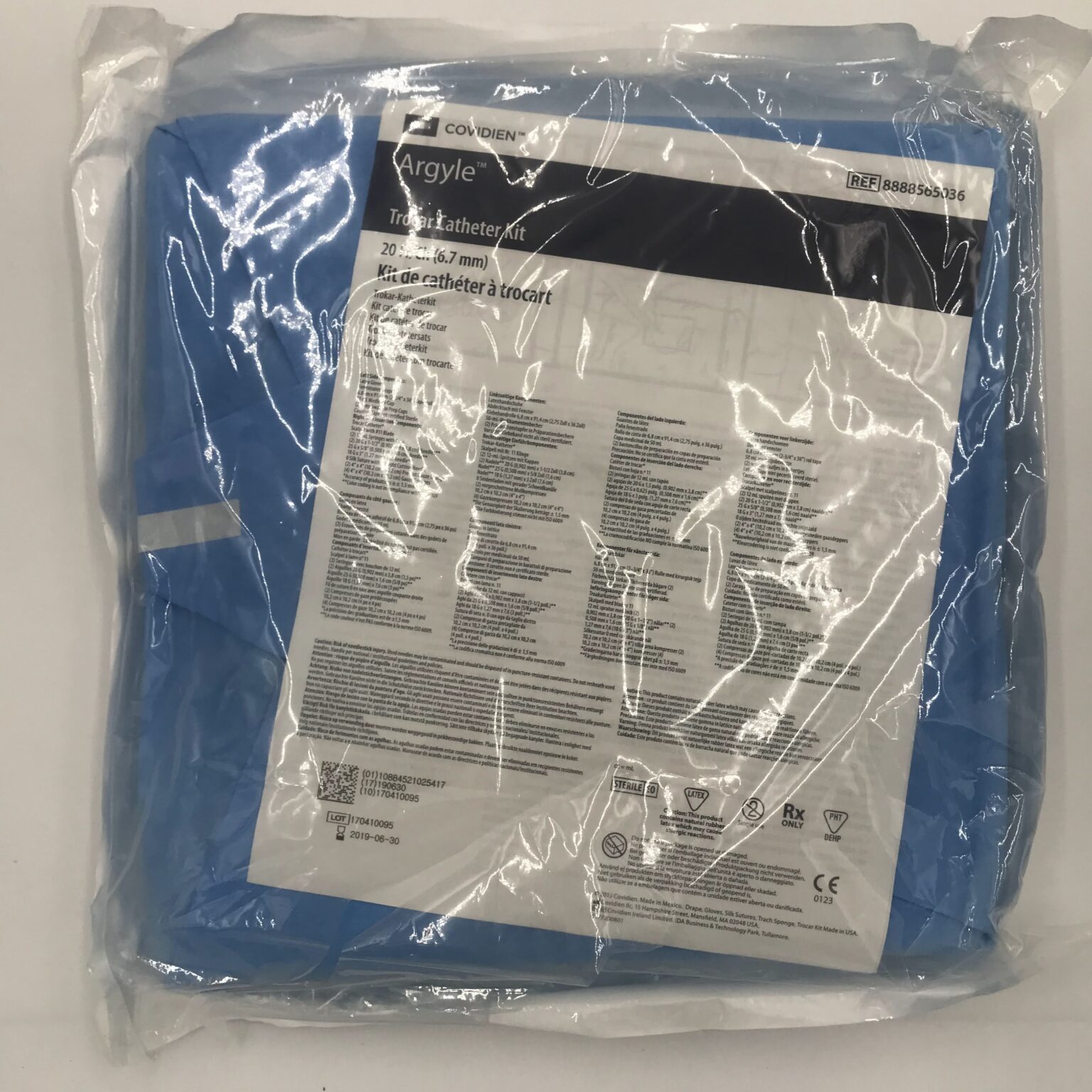 Covidien 8888160333 Argyle Polyurethane Umbilical Vessel Catheter, 3