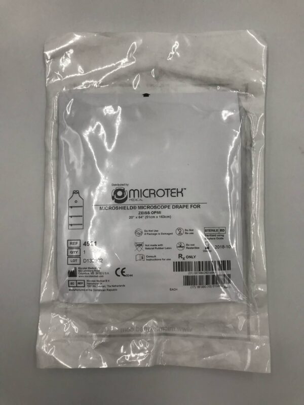 Microtek Medical 4921 Microshield Microscope Drape For Zeiss OPMI ...