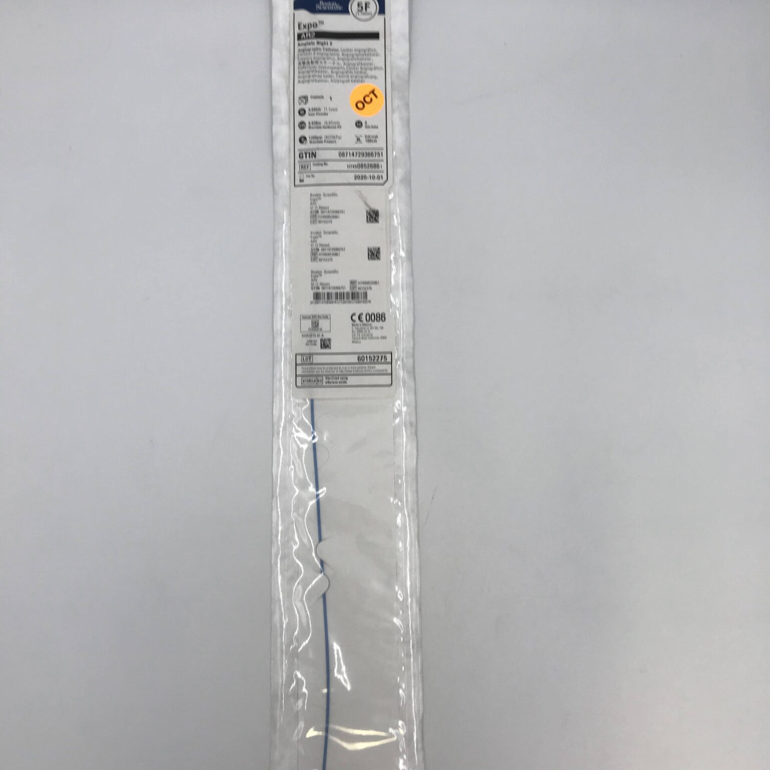 Boston Scientific 0852696 Expo Amplatz Left 1, Angiographic Catheter, 5F(x) GB TECH USA