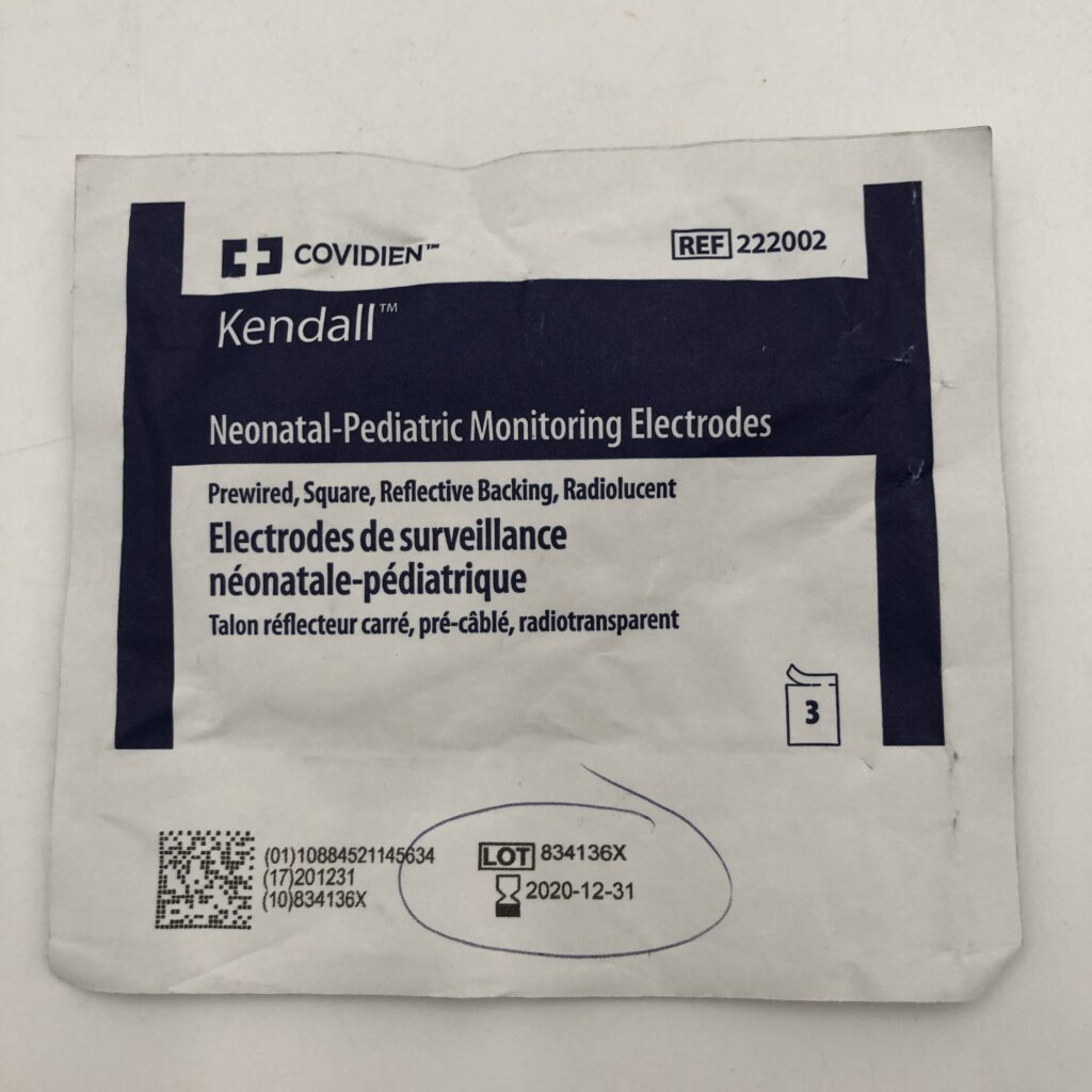 COVIDIEN 31424743 Kendall Neonatal Electrodes, Small (3/Pkg)(x) GB