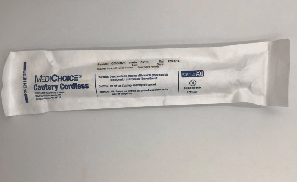 Cautery Pocket