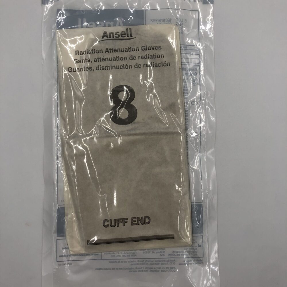 ANSELL 20873080 Radiation Attenuation Gloves Size 8 (X) GB TECH USA