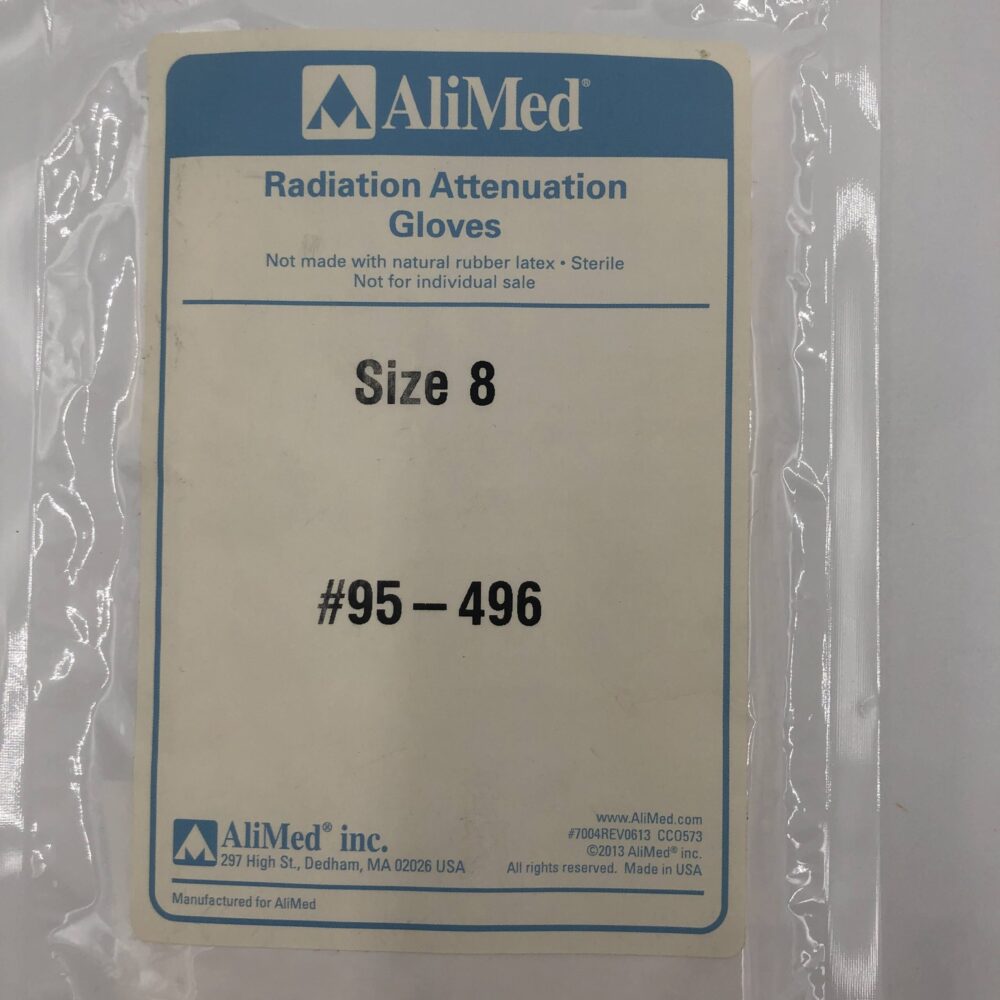 ALIMED 95496 Radiation Attenuation Gloves, Size 8 (X) GB TECH USA