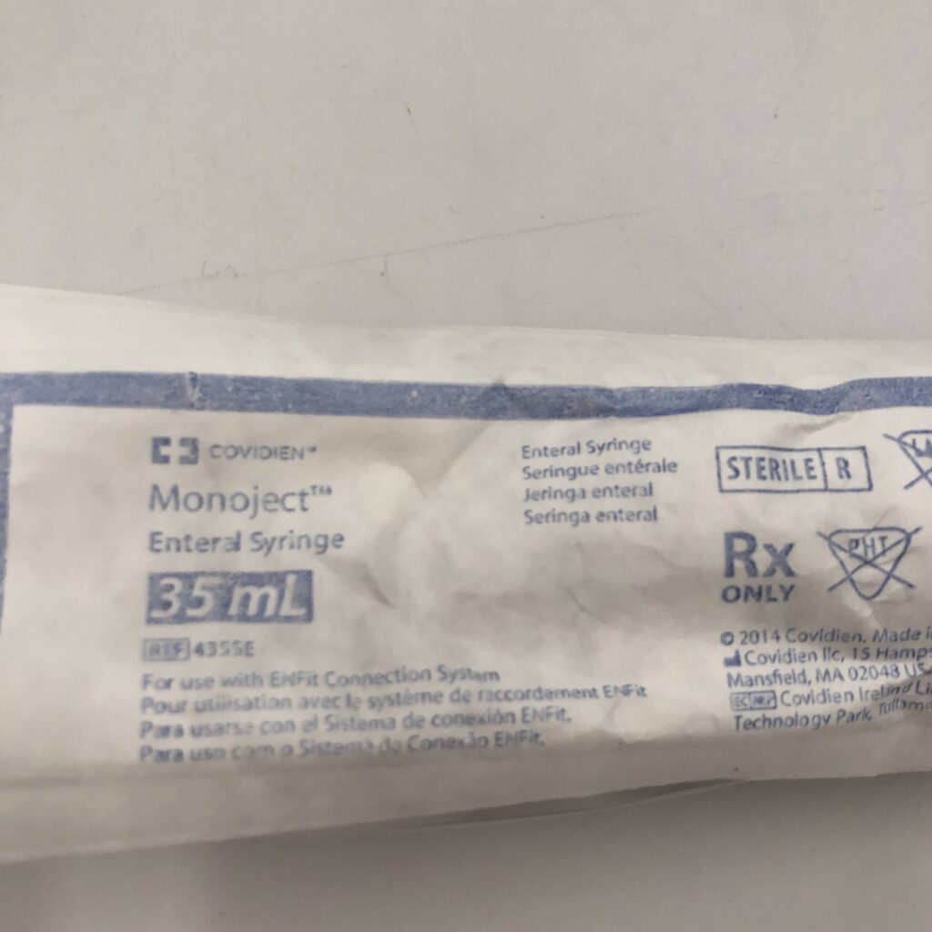 Covidien™ 435SE Monoject™ Enteral Syringe 35mL GB TECH USA