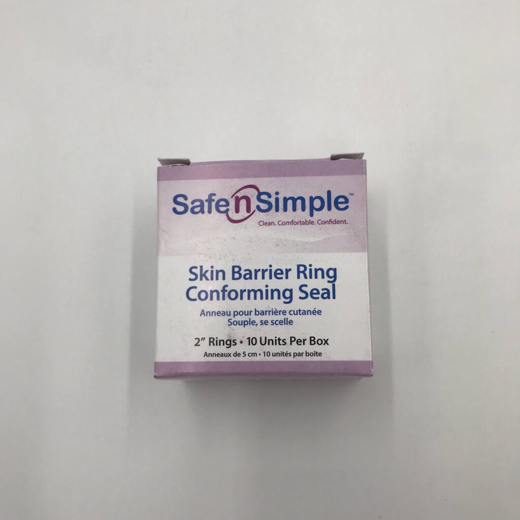 SAFE N SIMPLE SNS684U2 Skin Barrier Ring Conforming Seal 2″ Rings 10