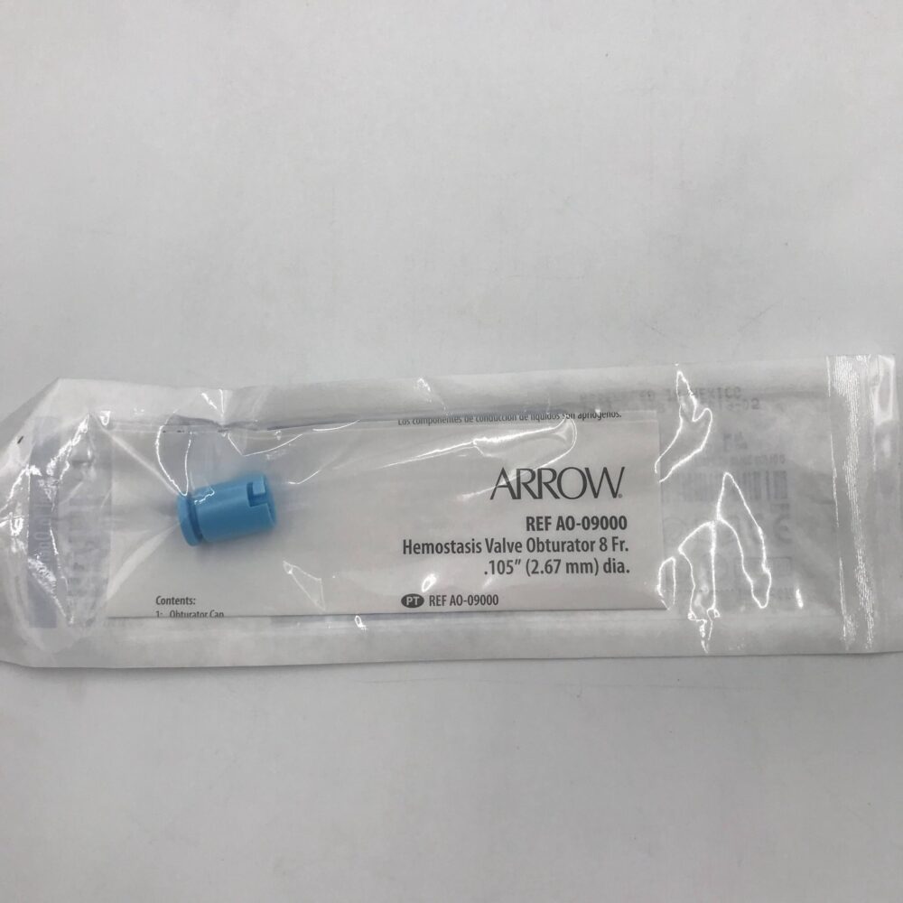 Arrow AO09000 Hemostasis Valve Obturator 8Fr. .105″(2.67mm) dia. (X