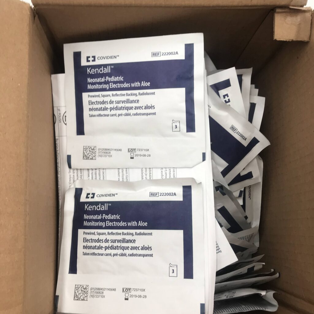 Covidien 222002A Kendall NeonatalPediatric Monitoring Electrodes with