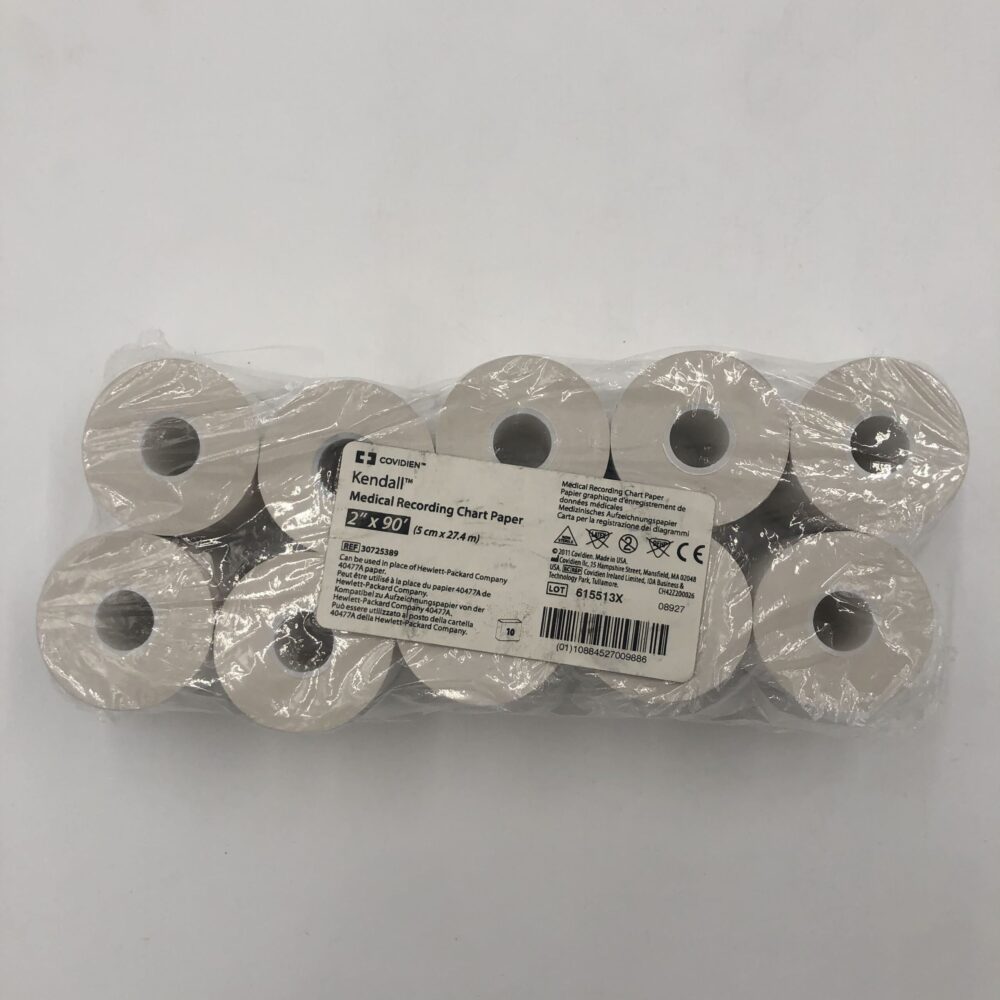 COVIDIEN 30725389 Kendall Medical Recording Chart Paper 5cm x 27.4m (10