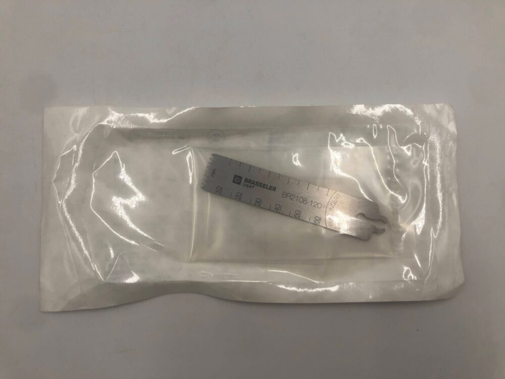 BRASSELER BR2108120 Large Bone Blade Sagittal L=60mm, Width 18.5mm GB TECH USA