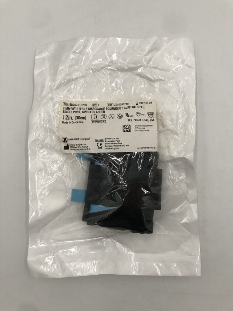 ZIMMER 60707510200 Disposable Tourniquet Cuff w/ PLC, Single Port