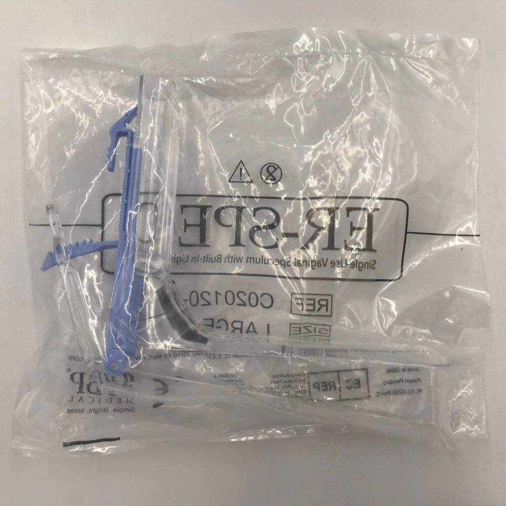 OBP Medical C0201201 ERSPEC SingleUse Vaginal Speculum w/ BuiltIn