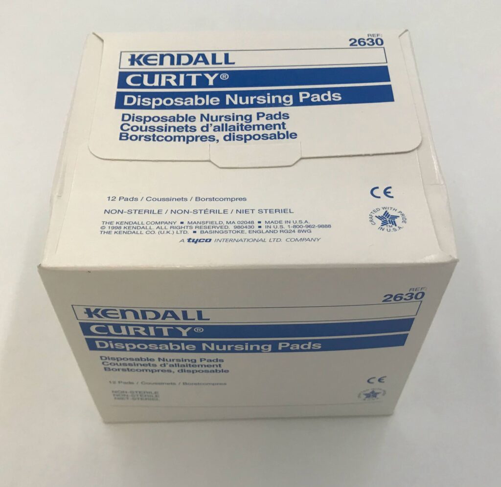 Tyco Healthcare 2630 Curity Disposable Nursing Pads (12/Box) GB TECH USA