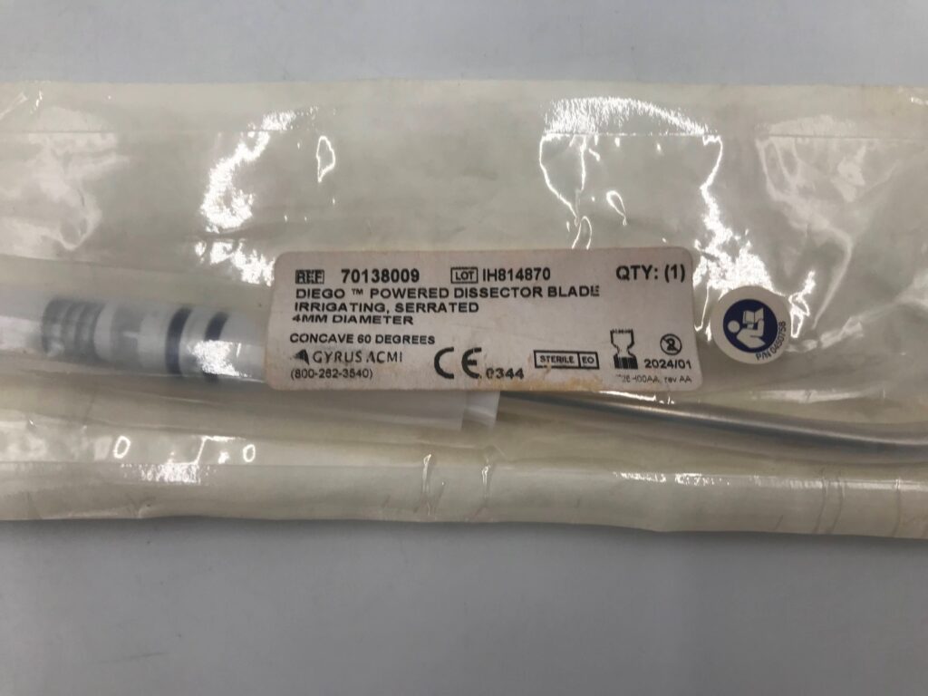 Boîte De 6 Lames De Dissecteur électrique Gyrus Acmi Diego 4mm 40 Degrés - Réf. 70138008 - Neuves
