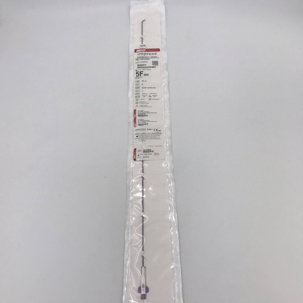Merit Medical 56535BER Impress Angiographic Catheter 5F 65cm BERN