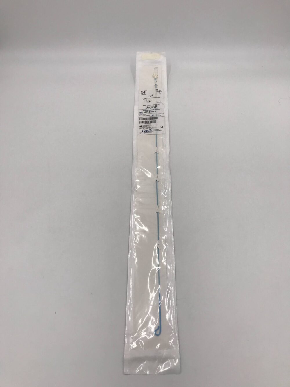 CORDIS 451504V5 Tempo5 Angiographic Catheter UF 5F 65cm (X) GB TECH USA