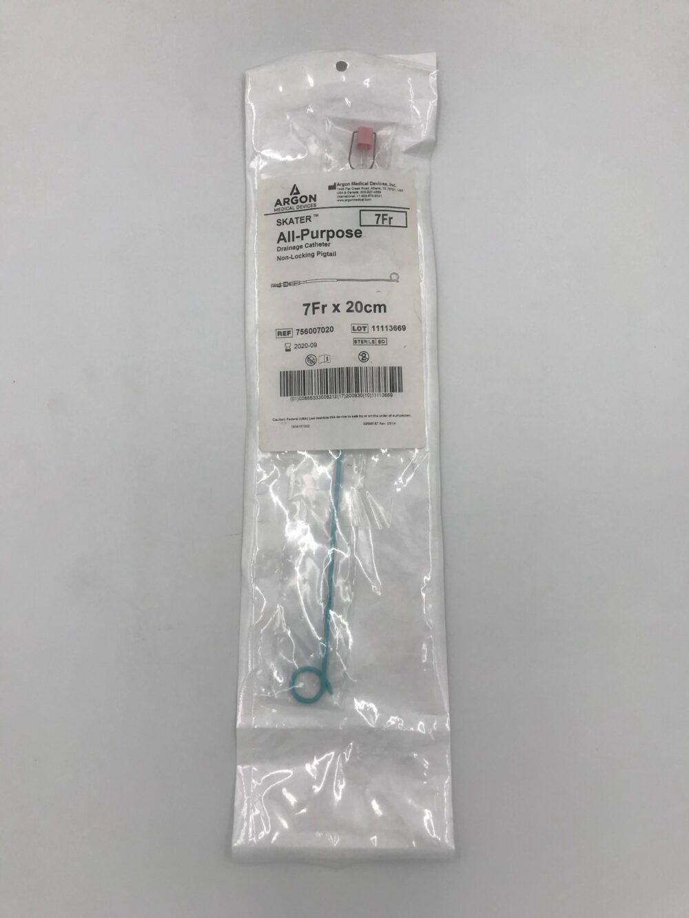 ARGON MEDICAL 756007020 Skater AllPurpose Drainage Catheter Non