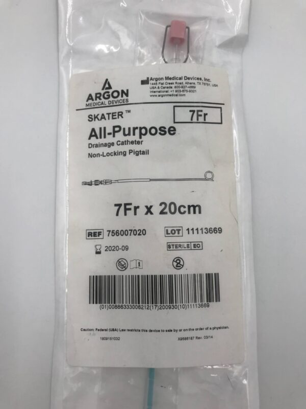 ARGON MEDICAL 756007020 Skater AllPurpose Drainage Catheter Non