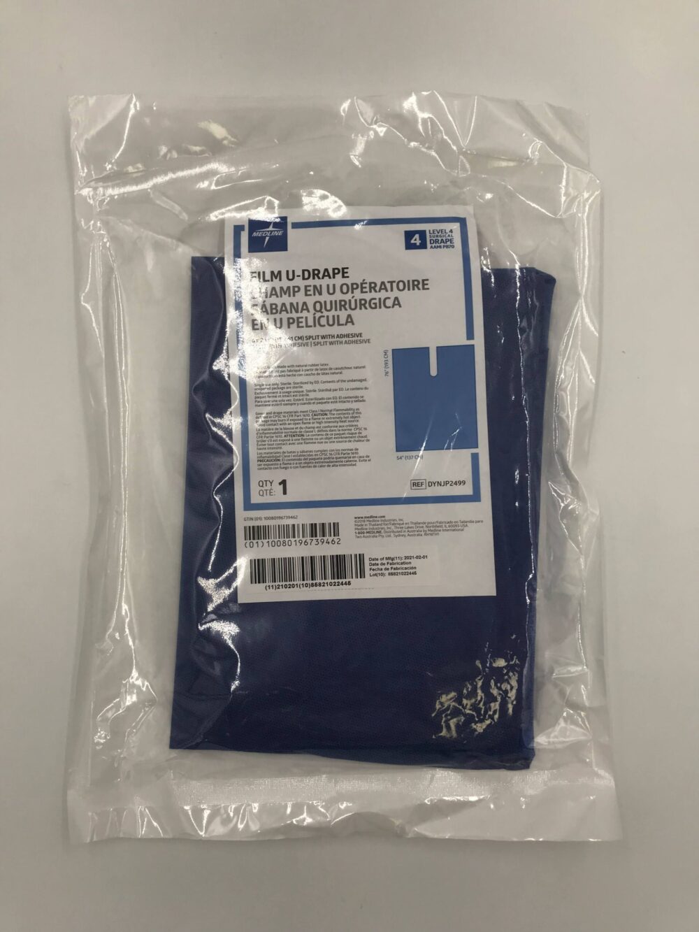 MEDLINE DYNJP2499 Film UDrape Level 4, 6x24in GB TECH USA