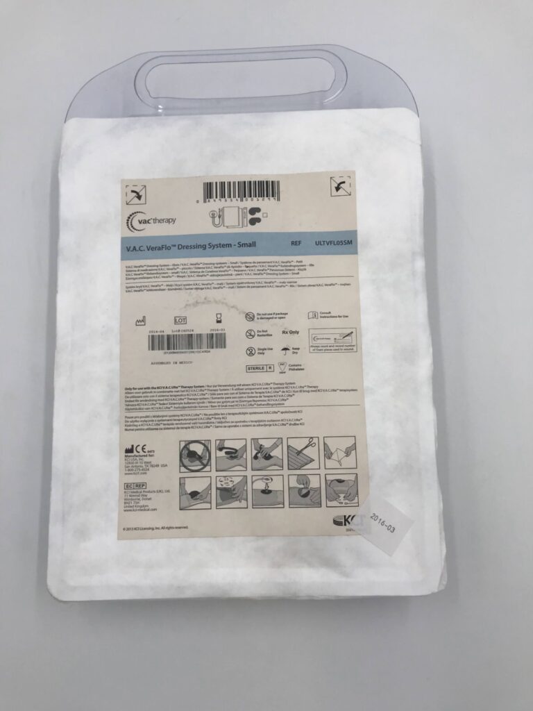 KCI ULTVFL05SM V.A.C VeraFlo Dressing System Small (X) GB TECH USA
