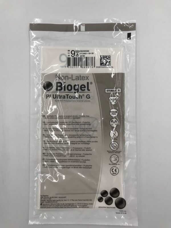 MÖLNLYCKE HEALTH 42190 NonLatex Biogel PI UltraTouch G Surgical Gloves