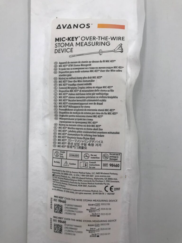 AVANOS 98460 MICKEY OverTheWire Stoma Measuring Device (X) GB TECH USA