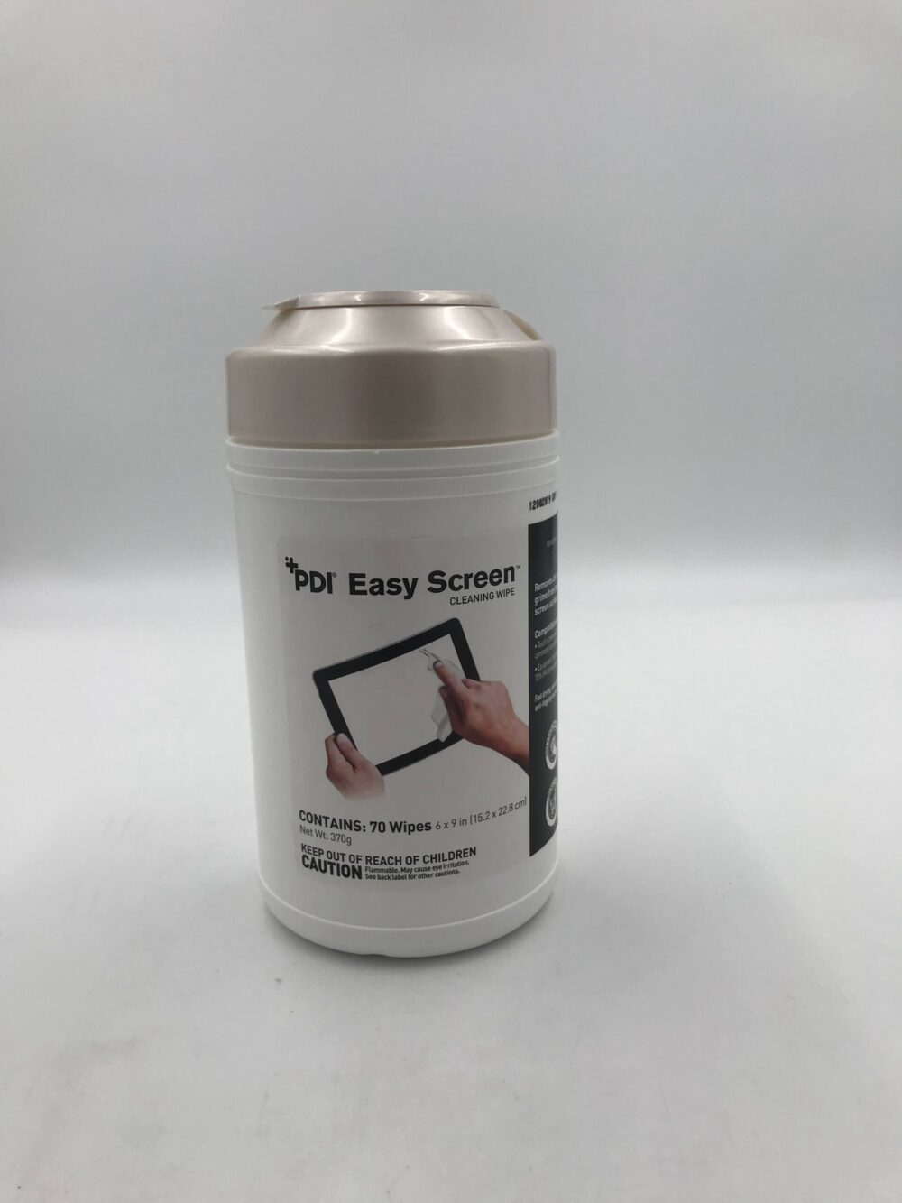 PDI P03672 Easy Screen Cleaning Wipe (Container of 70 Wipes) (X) GB
