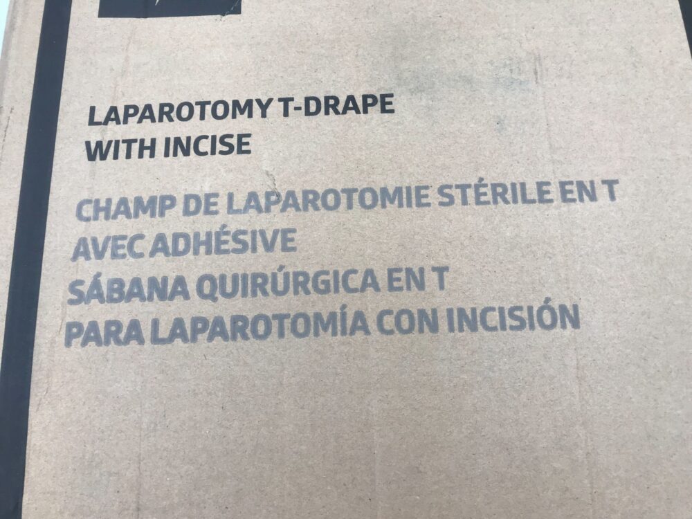 Medline DYNJP3002 Laparotomy TDrape with Incise (14/Case) GB TECH USA