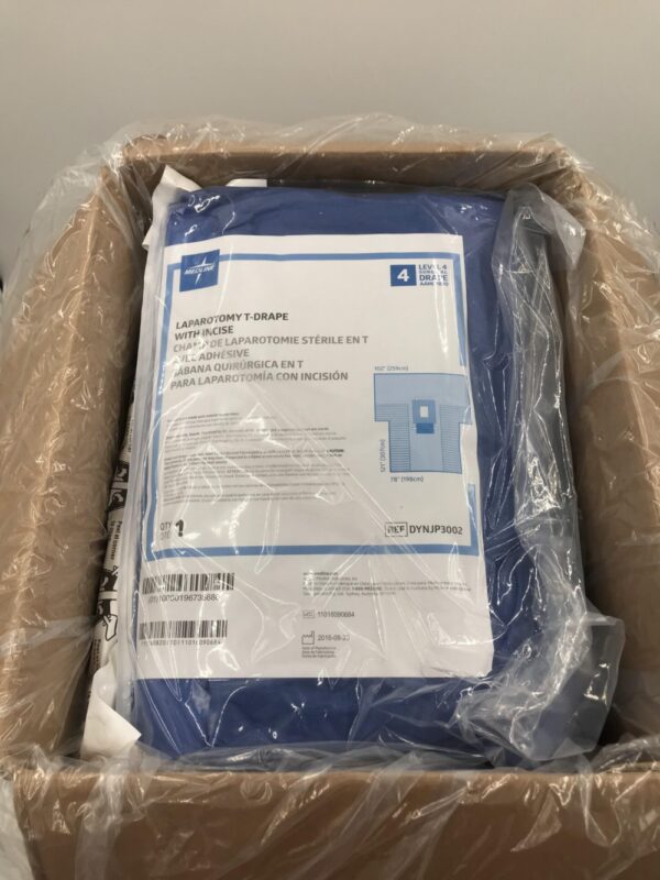 Medline DYNJP3002 Laparotomy TDrape with Incise (14/Case) GB TECH USA
