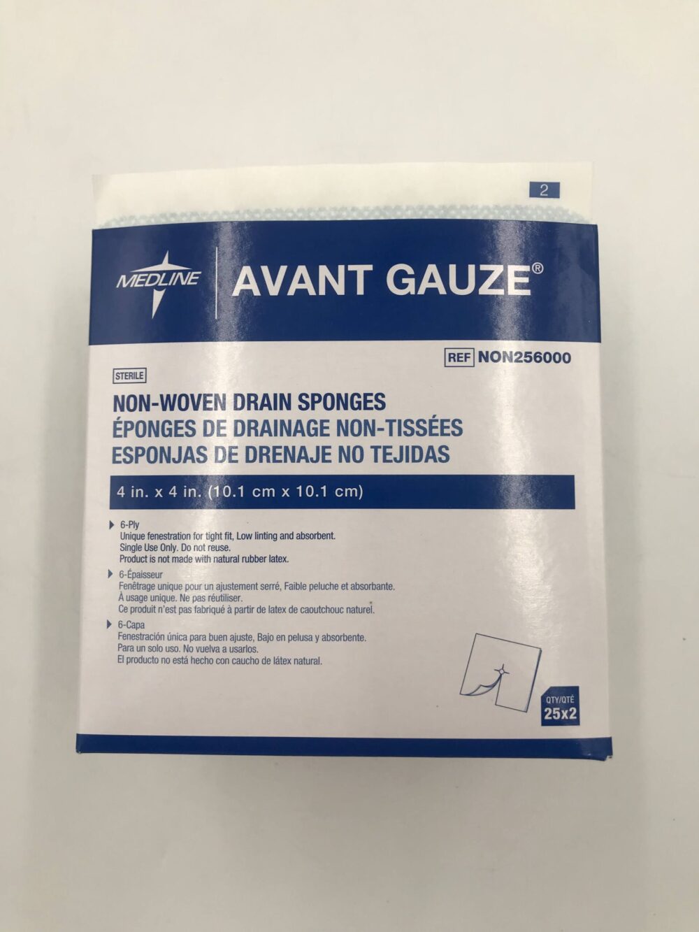 Avant Gauze NonWoven Drain Sponges GB TECH USA