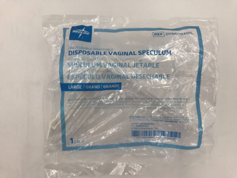 Medline DYND70401L Disposable Vaginal Speculum Light Source Adaptable