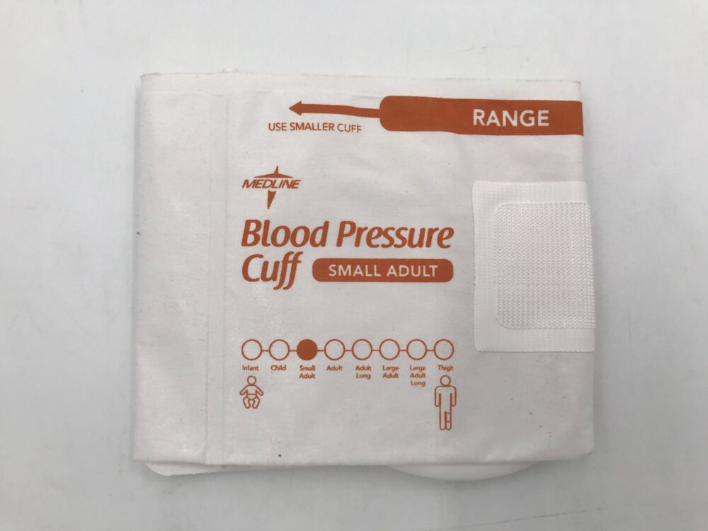 Medline Small Adult Blood Pressure Cuff Range 20.5-28.5cm (NO PACKING)