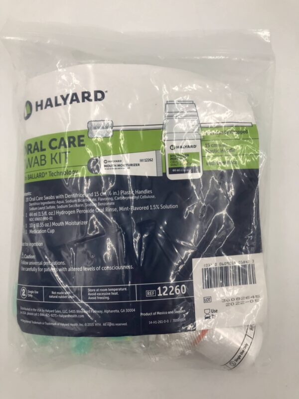 HALYARD 12260 Oral Care Swab Kit (X) GB TECH USA