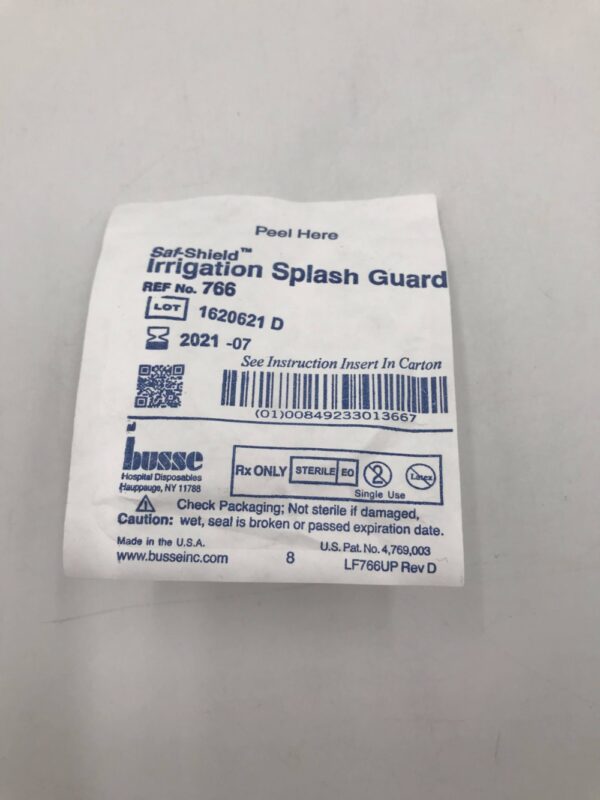 Busse 766 SafShield Irrigation Splash Guard (X) GB TECH USA