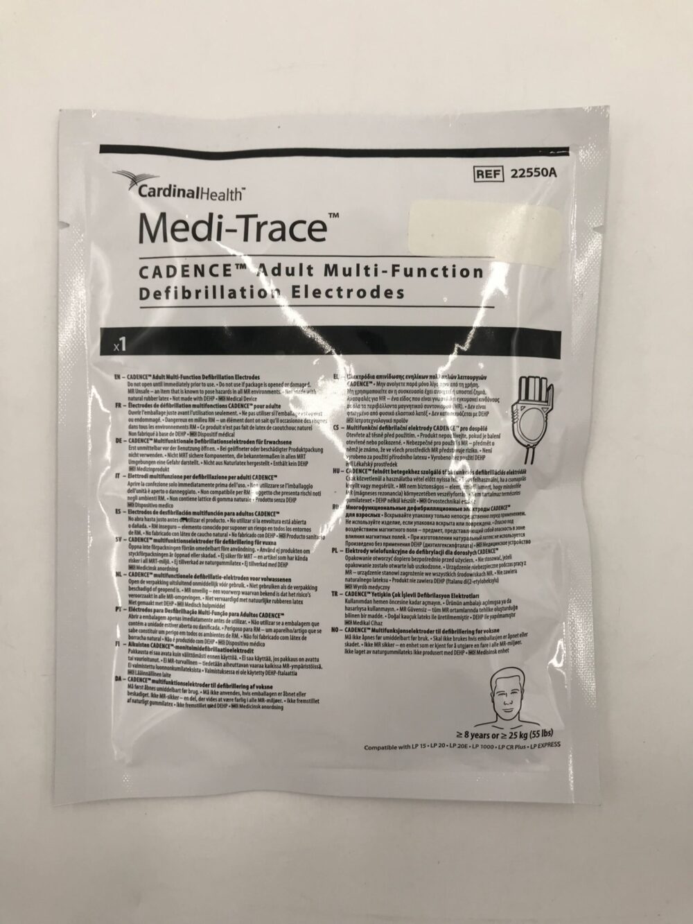CARDINAL HEALTH 22550A Medi-Trace Cadence Adult Multi-Function ...