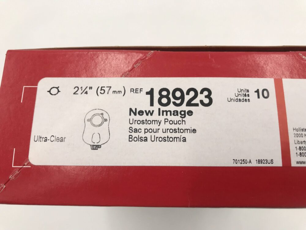 Hollister 18923 New Image Urostomy Pouch 2 1/4" (10/Box) - GB TECH USA
