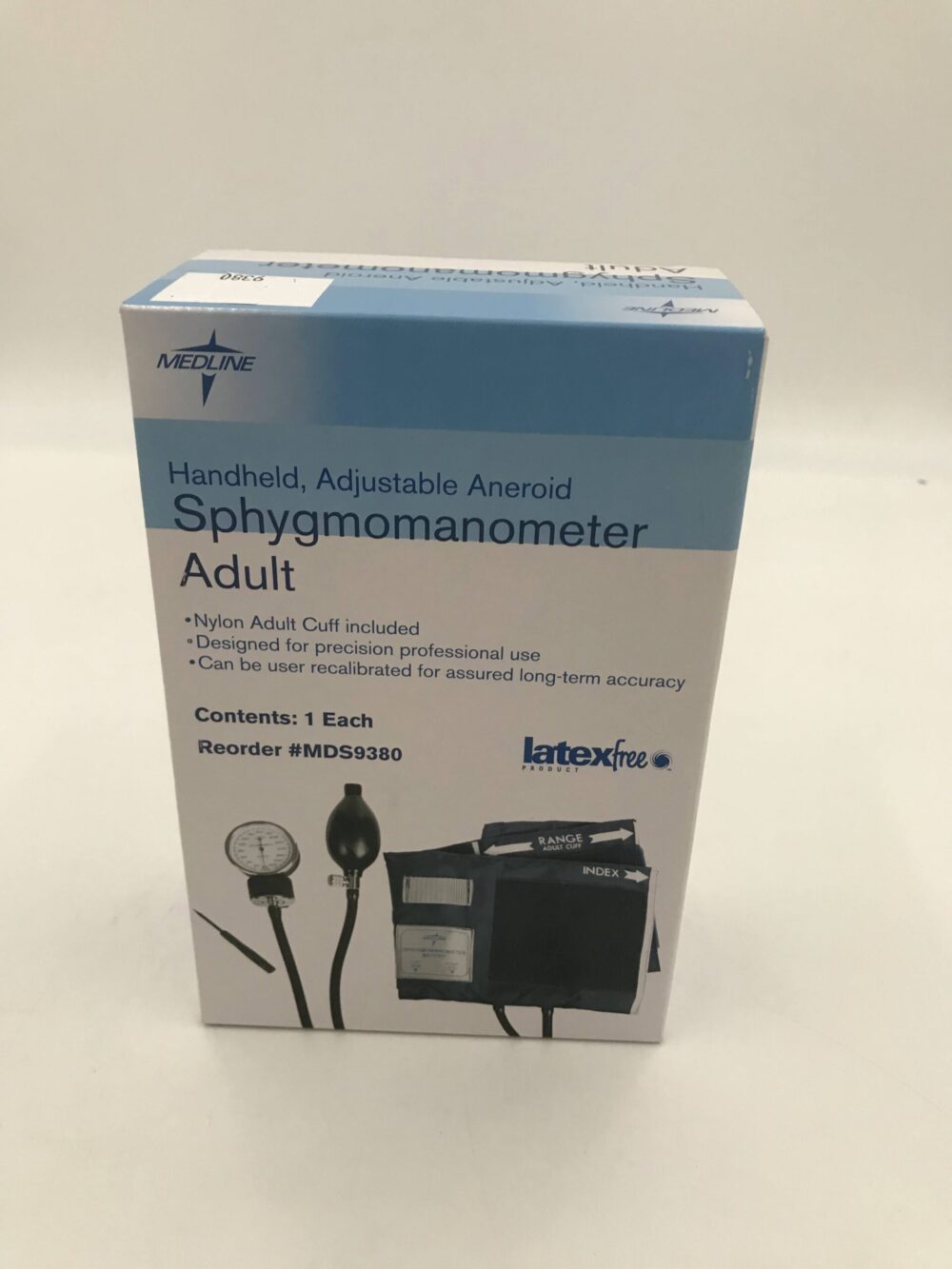 MEDLINE MDS9380 Handheld Aneroid Sphygmomanometer for Adult GB TECH USA