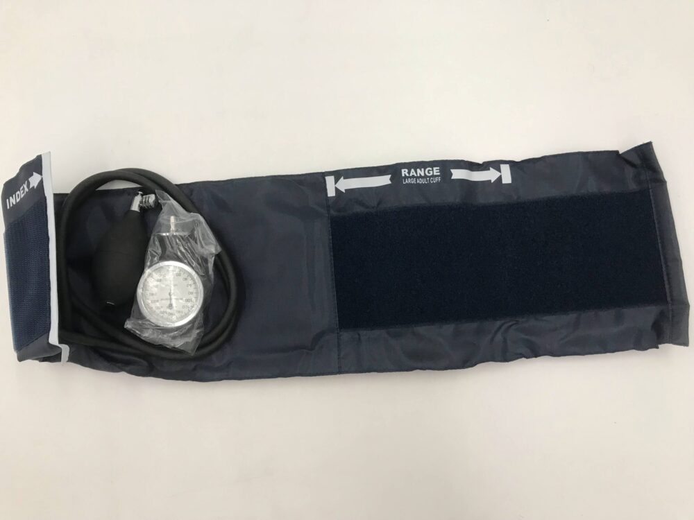 MEDLINE MDS9388 Handheld Aneroid Sphygmomanometer, Large Adult GB