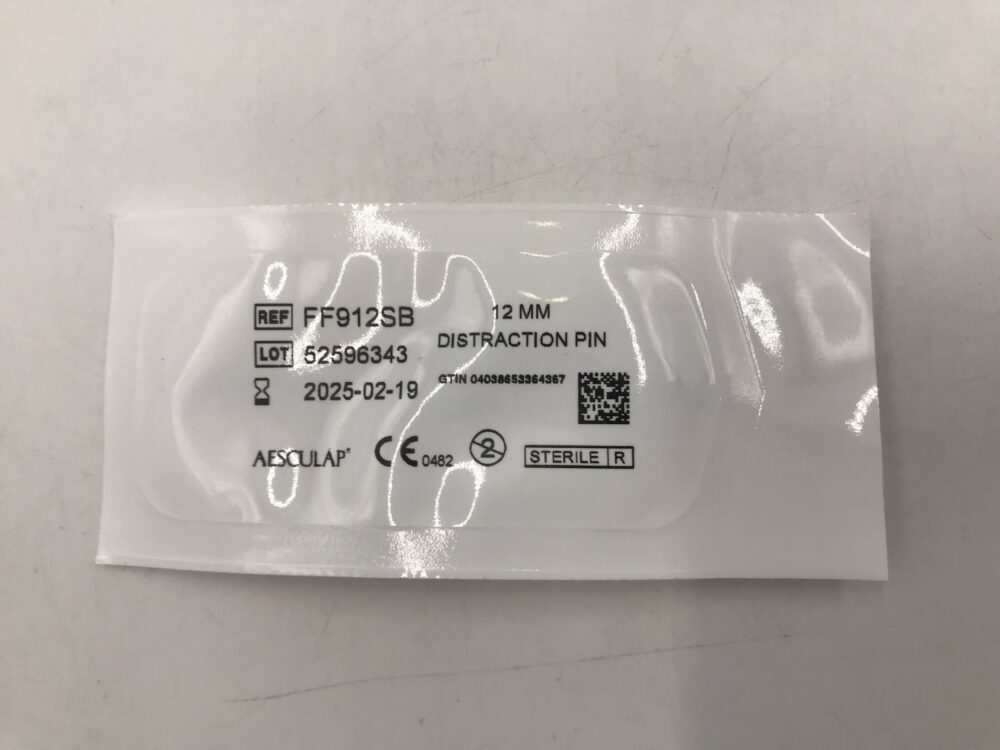 Aesculap FF912SB Distraction Pin 12mm GB TECH USA