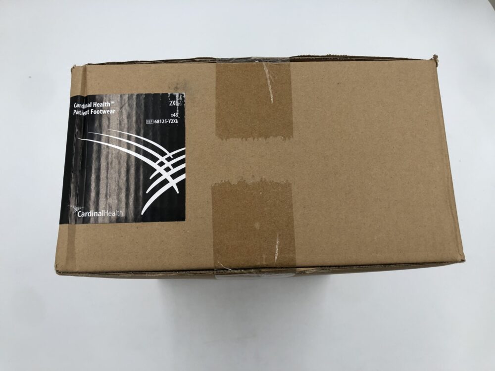 Cardinal Health 68125Y2XL Patient Footwear Bright Yellow 2XL (48 Pair