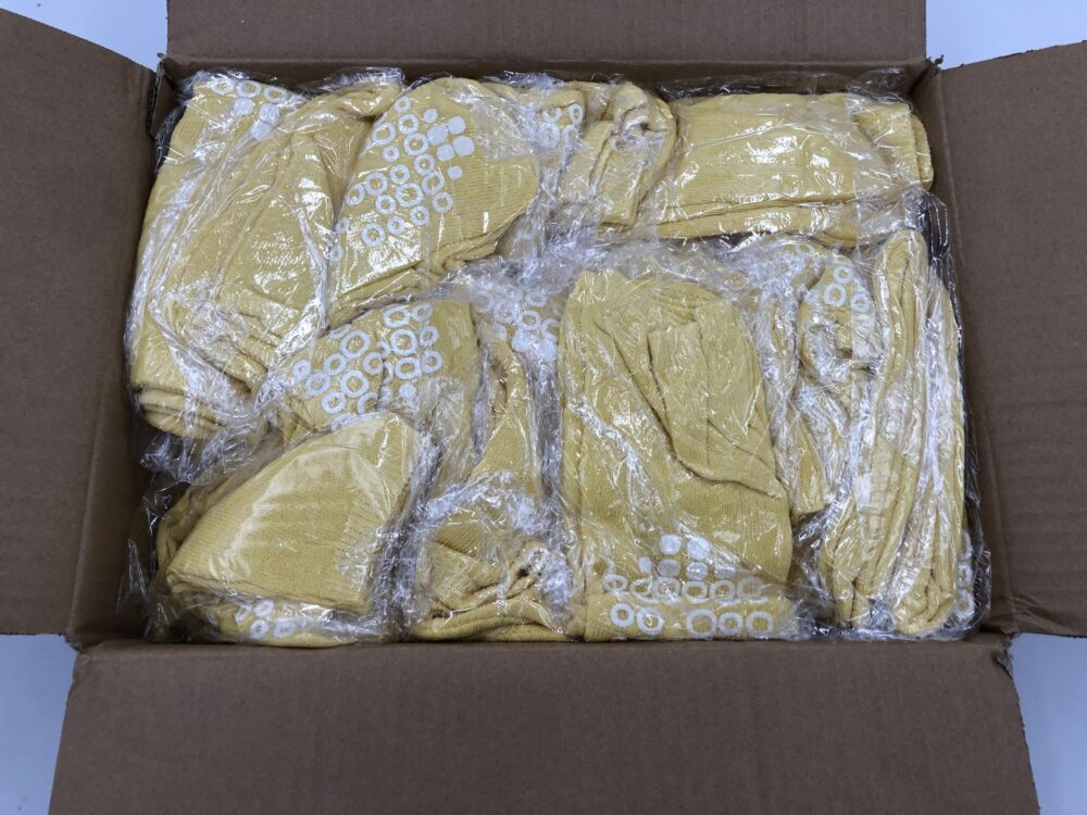 Cardinal Health 68125Y2XL Patient Footwear Bright Yellow 2XL (48 Pair