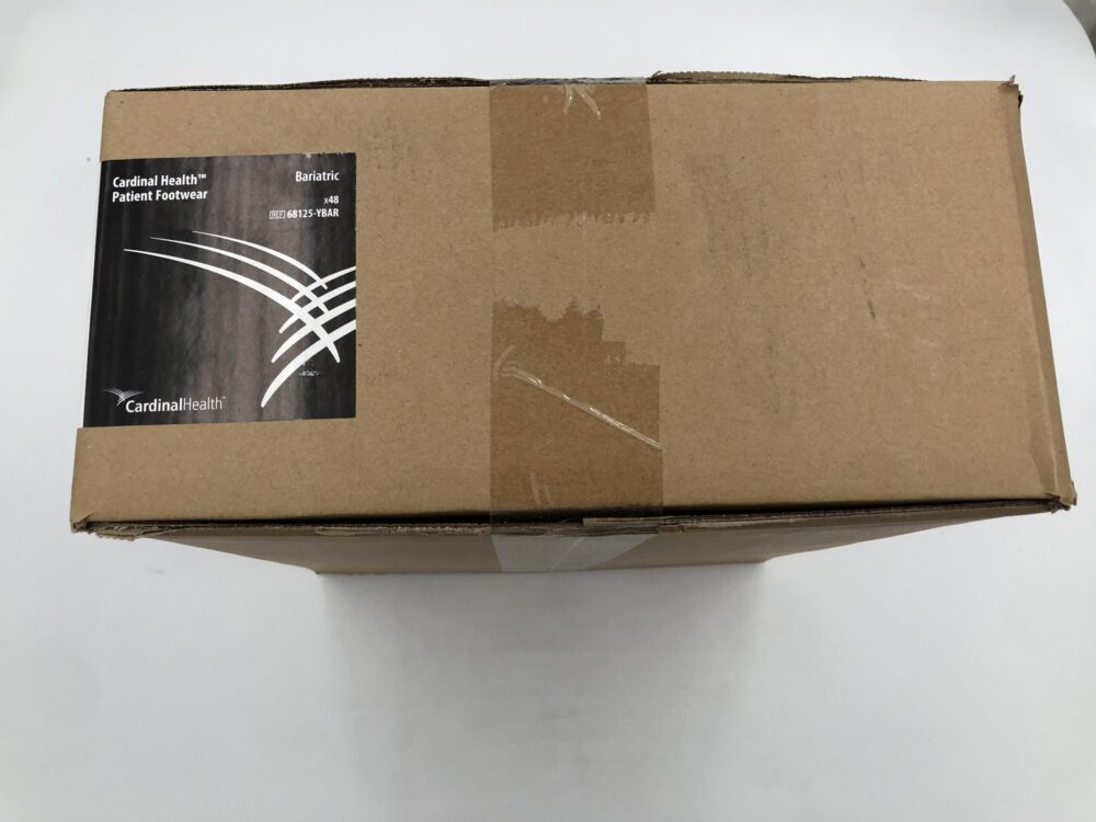 Cardinal Health 68125YBAR Patient Footwear Bright Yellow Bariatric (48