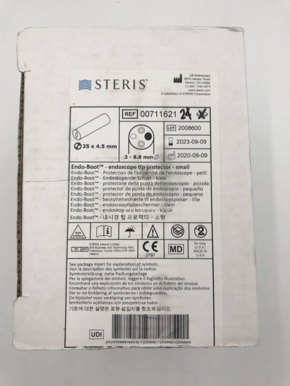 US Endoscopy 00711621 Steris EndoBoot Endoscope Tip Protector Small 4