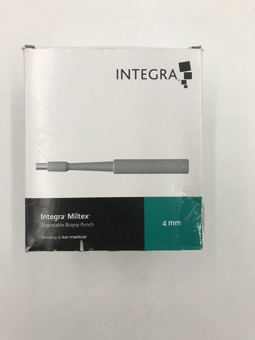 Integra 3334 Miltex Disposable Biopsy Punch 4mm (48/Box) GB TECH USA