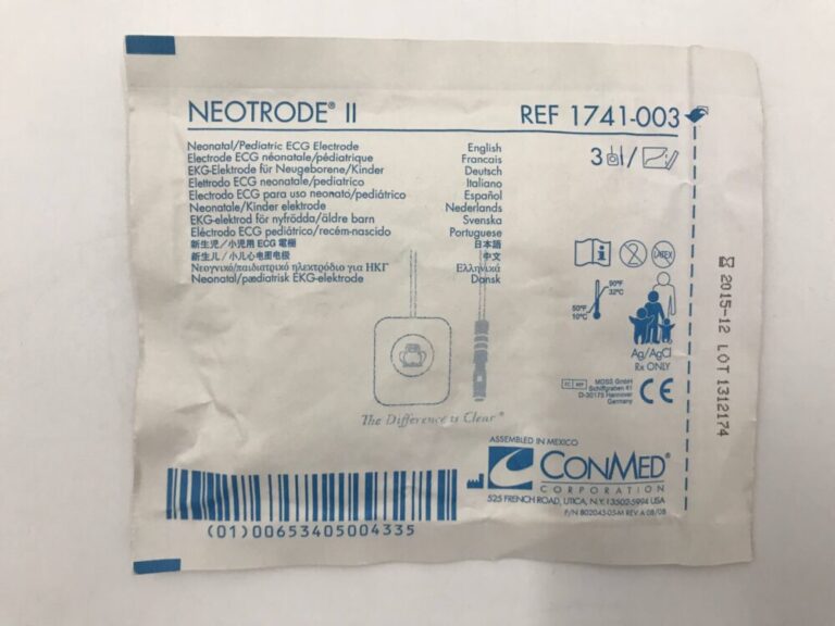 Conmed 1741003 Neotrode II Neonatal/Pediatric ECG Electrode (3 electrodes/Package) (X) GB