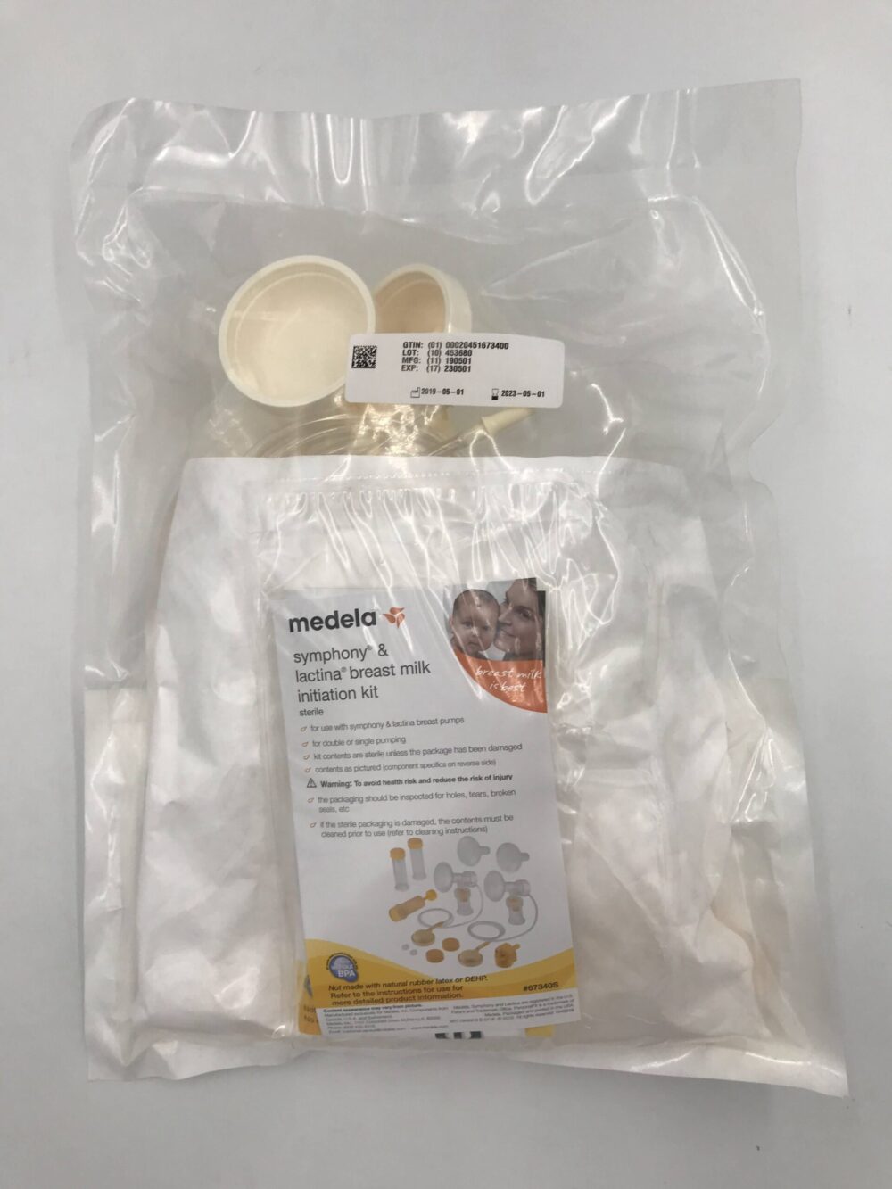 MEDELA 67340S Symphony & Lactina Breast Milk Initiation Kit (X) GB