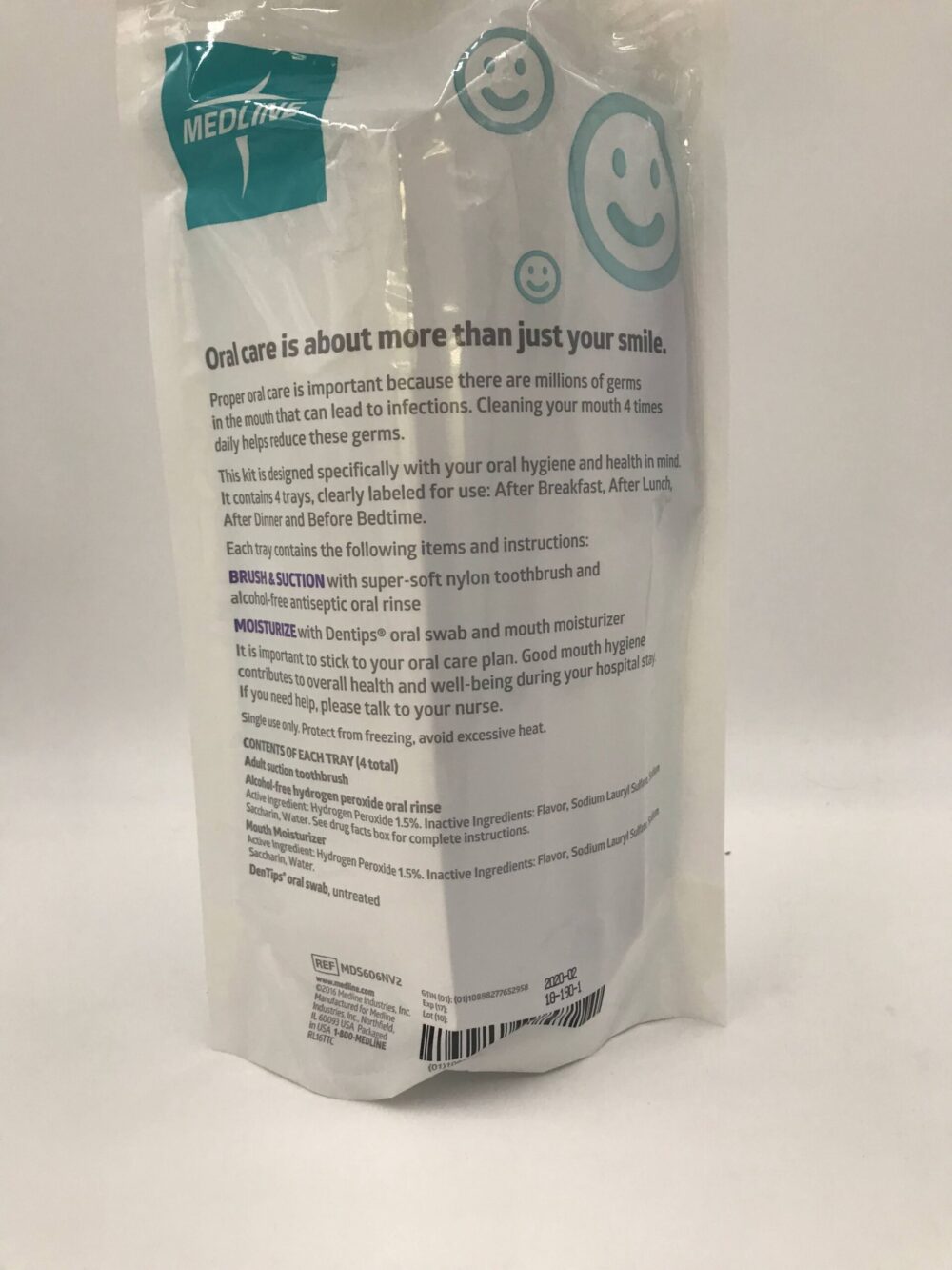 MEDLINE MDS606NV2 Assited Care Oral Care Kit 4x Daily (X) GB TECH USA