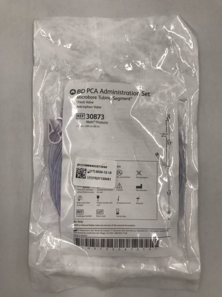 BD 30873 PCA Administration Set Microbore Tubing Segment GB TECH USA